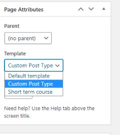Custom post template in wordpress Wordpress Development Custom post template in wordpress Wordpress Development