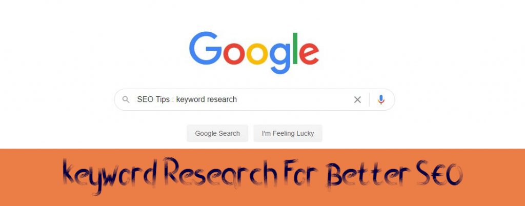 keyword Reasrch for better SEO