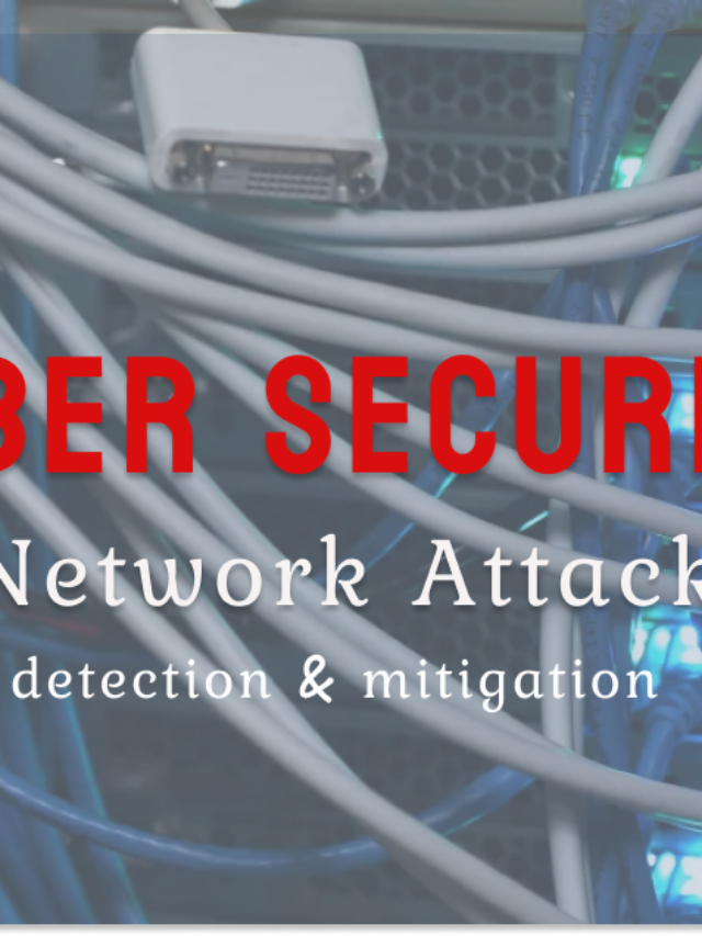 Different Types of Network attack in current cyber security landscape
