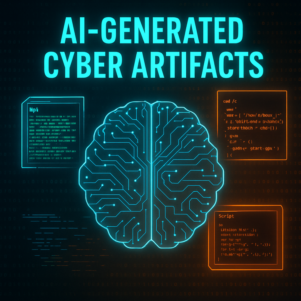 AI-generated cyber artifacts